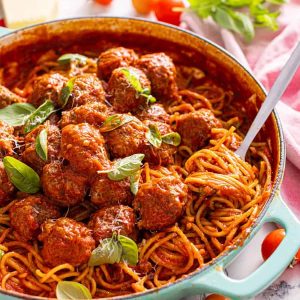 Meatball Spaghetti